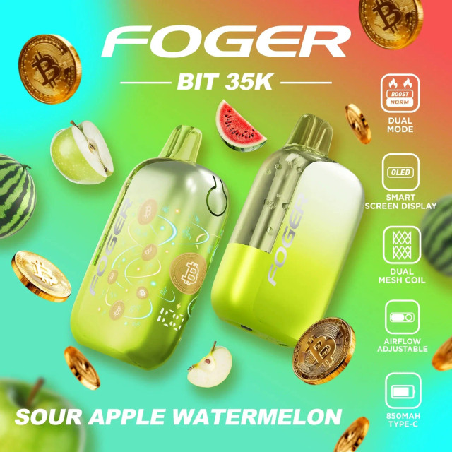 FOGER BIT 35,000 PUFFS DISPOSABLE VAPE - Foger Vape