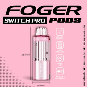 Juicy Peach Ice Foger Switch Pro Pod 30K Puffs