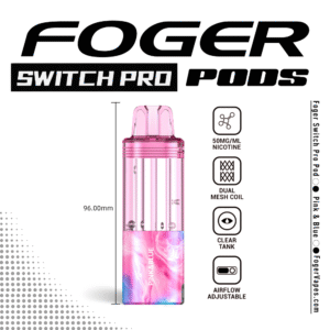 Pink & Blue – Foger Switch Pro Pod | 30K Puffs