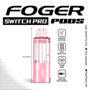 Pink Lemonade – Foger Switch Pro Pod | 30K Puffs