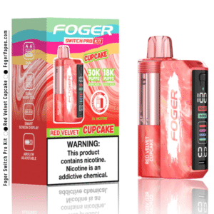 Red Velvet Cupcake – Foger Switch Pro Kit | 30K Puffs
