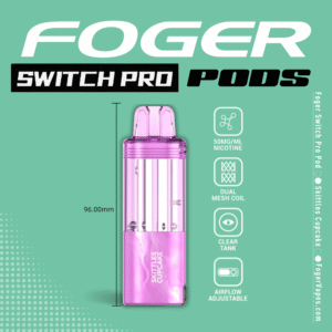 Skittles Cupcake – Foger Switch Pro Pod | 30K Puffs