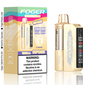 Vanilla Cupcake Foger Switch Pro Kit | 30K Puffs