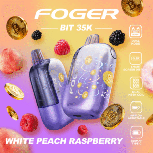White Peach Raspberry – Foger Bit 35K Puffs